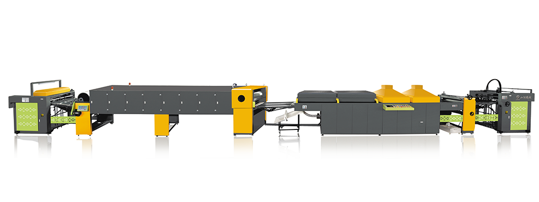 Máquina de envernizamento e calandragem de alta velocidade totalmente automática HSY