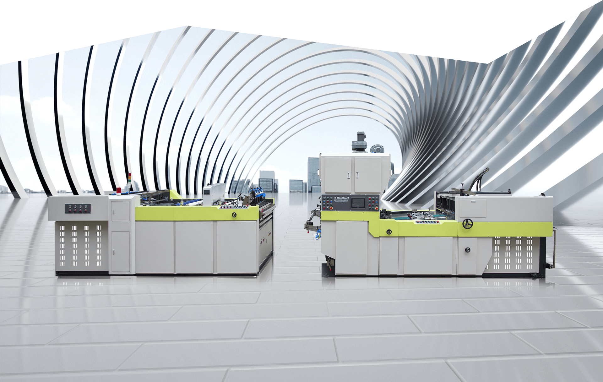 QLF Automatic High Speed Film Laminating Machine