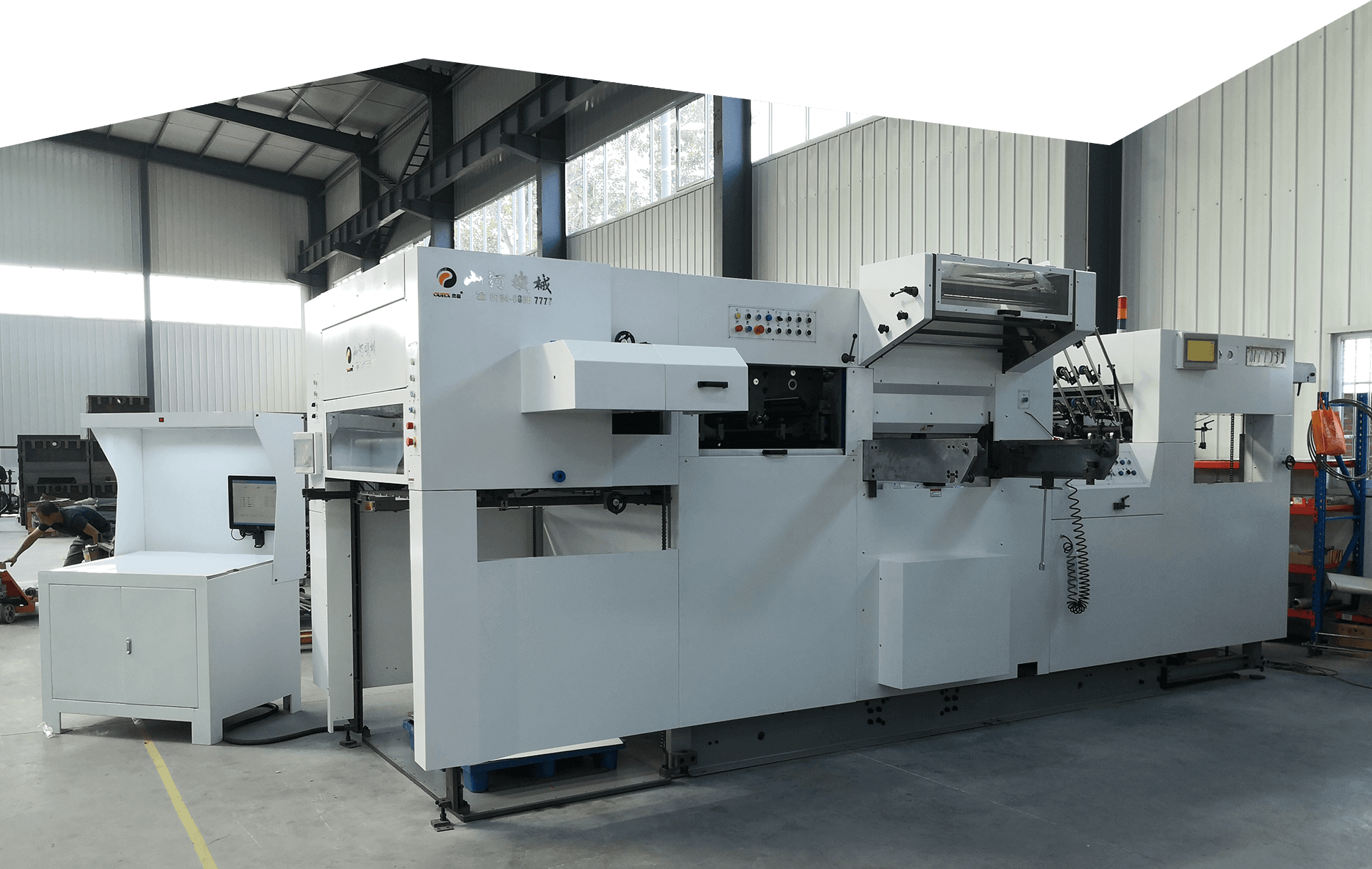 HTJ Automatisk High Speed ​​Hot Stamping Machine