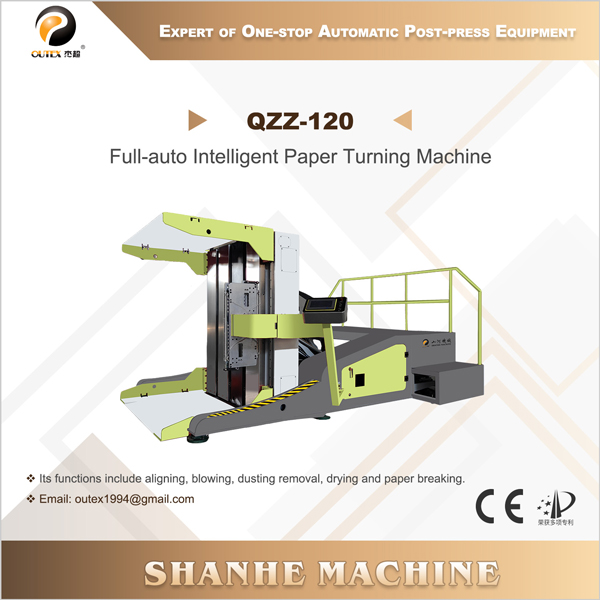Multi Function Flip Flop Corrugated Paper Collecting Pile Turning Machine with Time Saving