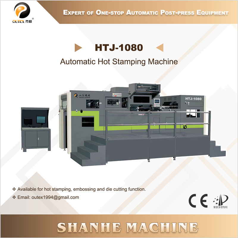HTJ-1080 Aŭtomata Varma Stampi Maŝino