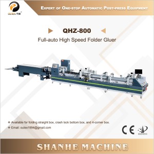 QHZ-800 Full-auto High Speed Folder Gluer