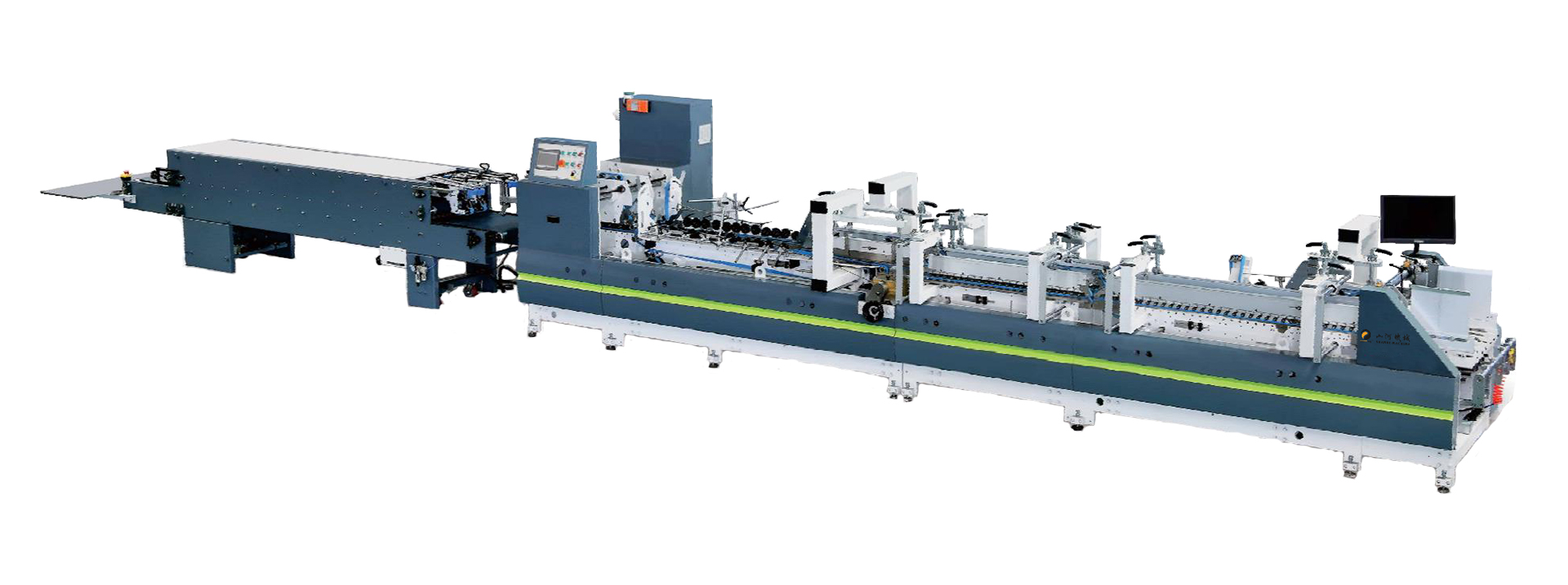 QHZ-800 Gluer7 thư mục tốc độ cao hoàn toàn tự động